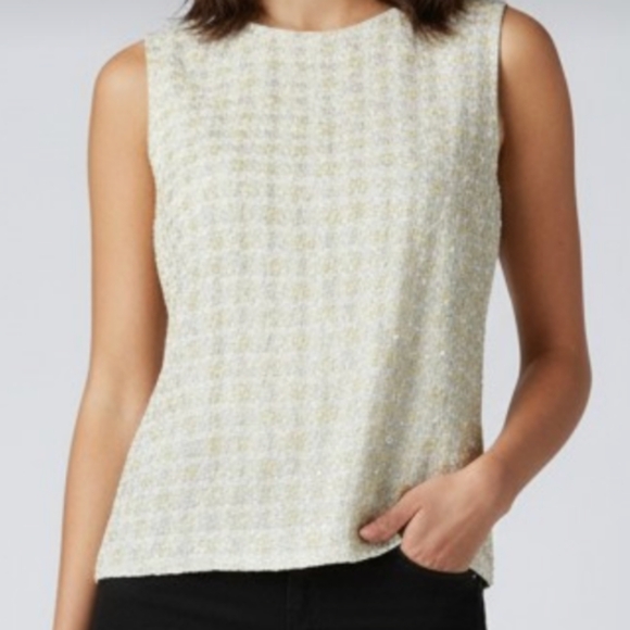 🧨Vintage Oscar De La Renta Beaded Jeweled Star Burst 100% Silk Top - Picture 1 of 8